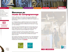 Tablet Screenshot of museecompagnonnage.fr